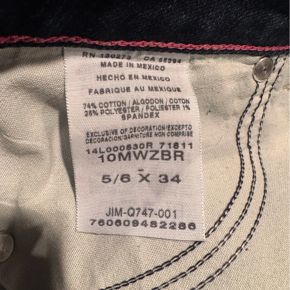 Women's Wrangler Dark Blue Jeans - Picture 2 of 4